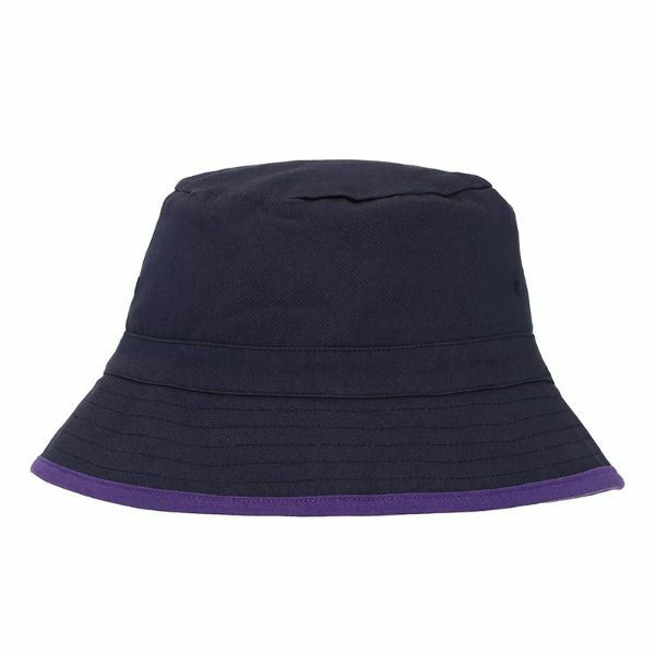 Neutral Reversible Bucket Hat_Navy / Paars_S/M Neutral Reversible Bucket Hat_Navy / Paars_S/M