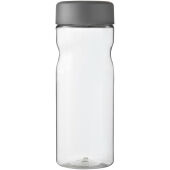 H2O Active® Base Tritan™ 650 ml sportfles met schroefdeksel - Transparant helder/Grijs