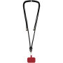 Kubi lanyard voor telefoon - Rood