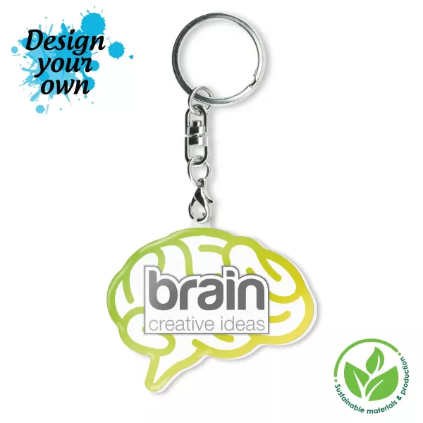 Key Ring Hard Single < 10 cm², Sleutelhanger
