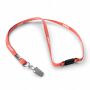 Polyester tubulaire keycord met metalen klem