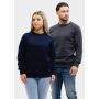 L&S Heavy Sweater Raglan Crewneck for him Black-L
