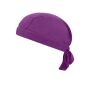 Functional Bandana Hat purple one size