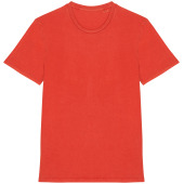 Afgewassen uniseks T-shirt Washed Paprika 4XL