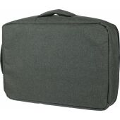 rPET polyester (300D) laptoptas Eulalia zwart
