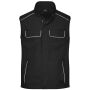 Workwear Softshell Light Vest - SOLID - black 6XL