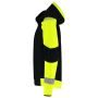 Softshell Capuchon Reflective Redefined 406111 Black-Fluor Yellow 3XL
