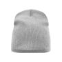 Beanie No.1 light grey melange one size