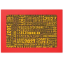 Chocoladekaart SINT, KERST of Happy 2027 Chocoladekaart SINT, KERST of Happy 2027
