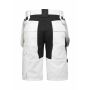 Women's Craftsman shorts semistret White/Black D32 Women's Craftsman shorts semistret White/Black D32