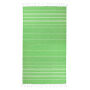 T1-Hamsultan Hamam Sultan Towel - Lime Green/White