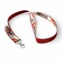 Polyester keycord met gesublimeerde satijnen overlay