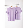 IQONIQ Yosemite gerecycled katoen pique polo, lavender (XL)