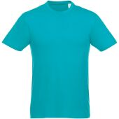 Heros heren t-shirt met korte mouwen - Aqua - XS