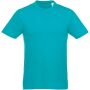 Heros heren t-shirt met korte mouwen - Aqua - S