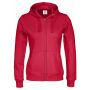 Cottover Gots Full Zip Hood Lady red 3XL Cottover Gots Full Zip Hood Lady red 3XL
