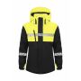 7420 SHELLJACKET PADDED PGL W Black/Yellow XXL