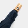 Stormvaste, automatisch te openen- en sluiten pocketparaplu CALYPSO marineblauw
