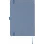 Gerecycled bioafval en kartonnen notitieboek A5 Gertrud blauw
