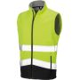 High-Viz Softshell Jacket fluorescent yellow/black 3XL