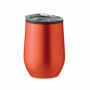 CHIN CHAN - Dubbelwandige reisbeker 350 ml - Rood