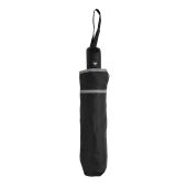 21 "Impact AWARE ™ RPET 190T Pongee tweekleurige miniparaplu, zilver