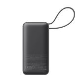 Anker Nano Powerbank 30 W, met ingebouwde USB-C-kabel, zwart