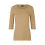 Stretch T-shirt | ¾ sleeved | women - Sand, S