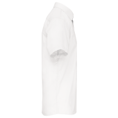 Overhemd in onderhoudsvriendelijk polykatoen-popeline korte mouwen heren White XS Overhemd in onderhoudsvriendelijk polykatoen-popeline korte mouwen heren White XS