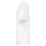 Overhemd in onderhoudsvriendelijk polykatoen-popeline korte mouwen heren White 6XL