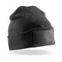 Bedrukbare muts in dubbel tricot Thinsulate™ Black One Size