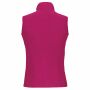 Bodywarmer van microfleece dames fuchsia S