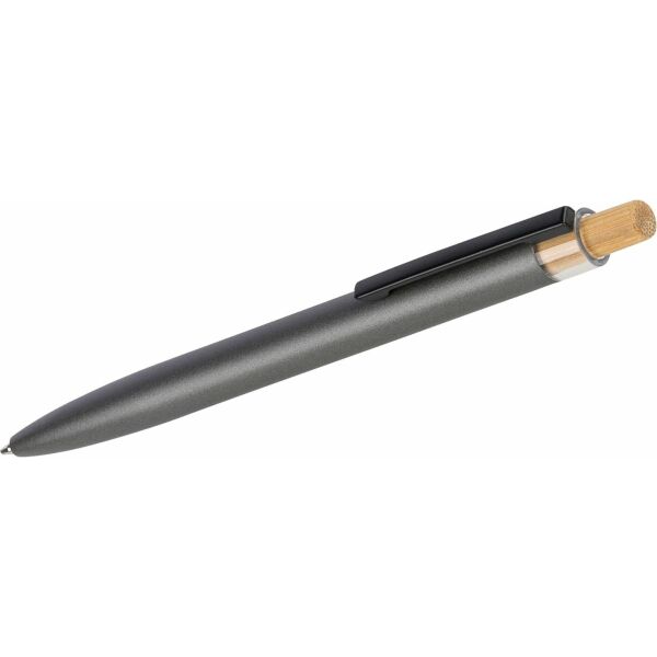 Gerecycled aluminium luxe schrijfset 2-delig Ilaria zwart Gerecycled aluminium luxe schrijfset 2-delig Ilaria zwart