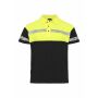 7003 POLO PIQUE PGL Black/Yellow XXL 7003 POLO PIQUE PGL Black/Yellow XXL
