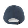 Canvaskatoenen pet met 5 panelen - K-up Gold Label Navy One Size