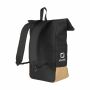 Nolan Cork rugzak roll-top rugzak RPET & kurk 59 x 15 x 40 cm