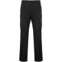 Trooper Arbeitshose, 250 g/m 2 - schwarz/rot - 58