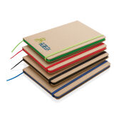 A5 kraft notitieboek, blauw