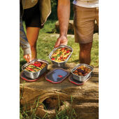 Black+Blum Mealprep Box Set 3 stuks Klein, Middel, Groot, grijs
