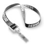 Polyester sublimatie lanyard met vierkante badge reel Polyester sublimatie lanyard met vierkante badge reel