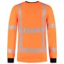 T-shirt RWS Revisible Lange Mouw 103702 Fluor Orange 3XL