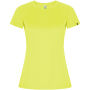 Imola sportshirt met korte mouwen voor dames - Fluor Yellow - 2XL