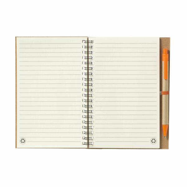 RecycleNote-L Notizbuch - orange RecycleNote-L Notizbuch - orange