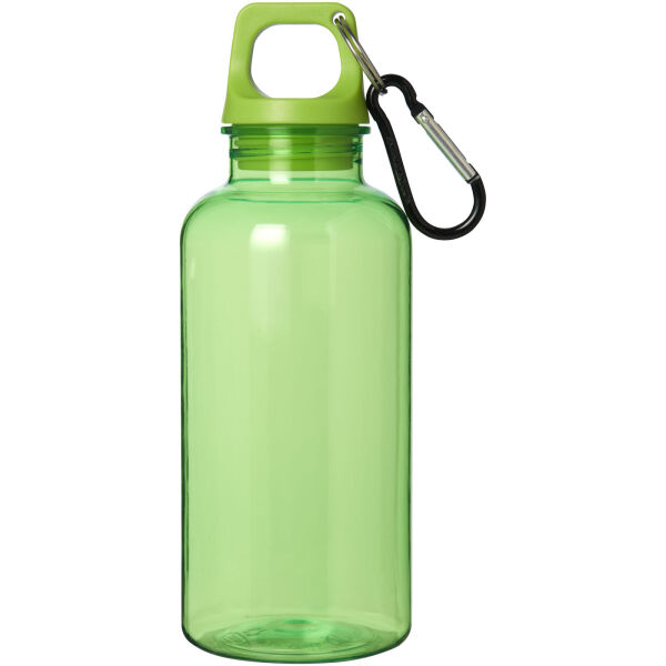 Oregon 400 ml RCS certified recycled plastic water bottle with carabiner - Green