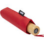 Birgit 21'' opvouwbare windproof gerecyclede PET-paraplu - Rood