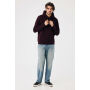 IQONIQ Joshua recycled cotton hoodie, merlot (M)