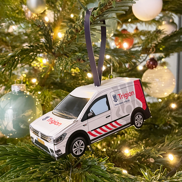 Kersthanger bestelwagen Kersthanger bestelwagen