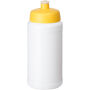 Baseline® Plus 500 ml drinkfles met sportdeksel - Wit/Geel