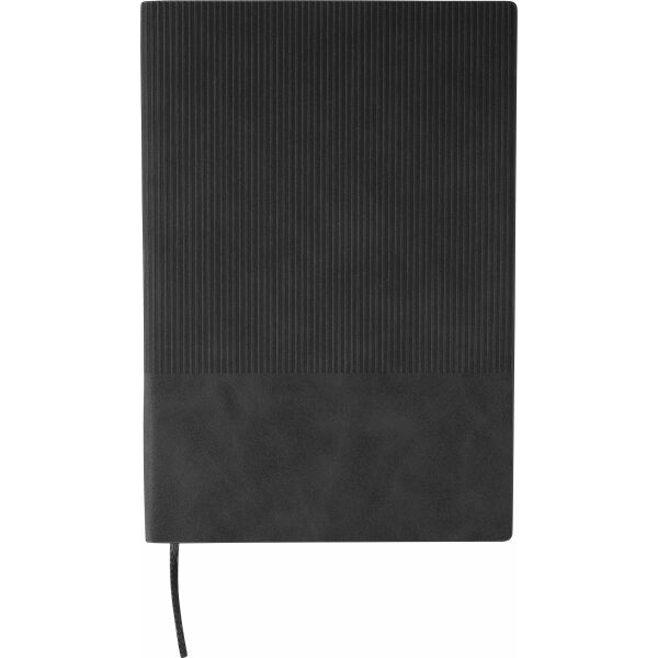 Gerecycled PU-notitieboek (A5) Elian