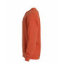 Basic R/N Sweater Blood Orange M